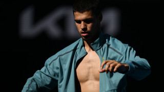 Световният №3 Карлос Алкарас изпита известни затруднения но надигра португалеца Нуно