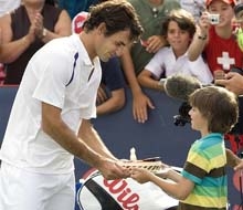 ATP Монреал: Роджър Федерер - Иво Карлович 7:6, 7:6