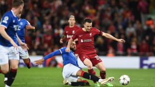 Ливърпул победи Глазгоу Рейнджърс в британското дерби от Група А на Шампионската