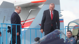 Путин и Ердоган заговориха за съвместно производство на военна техника