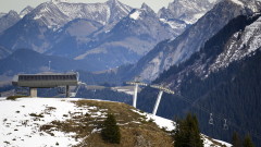 В алпийските курорти няма сняг