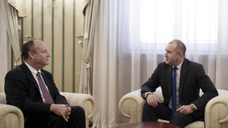 Президентът Румен Радев е разговарял в Президентството с посланика на