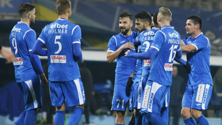Двубоят с Локомотив Пловдив (1:0) бе седмият, който изигра Левски