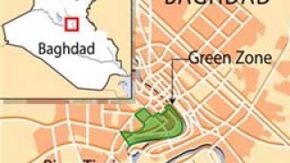 Обстрелваха Зелената зона в Багдад