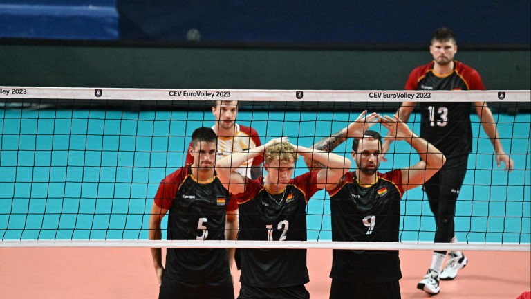Германия постигна трета поредна победа на Европейското първенство по волейбол