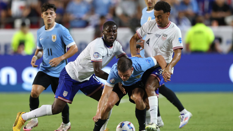 САЩ загуби с 0:1 от Уругвай и не успя да се