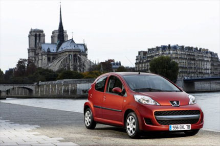 Освежаване на Peugeot 107  