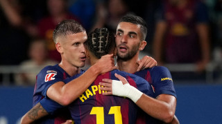 Испанският шампион Барселона приема Олимпиакос в мач от третия кръг на основната фаза на Шампионската лига