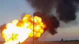 Пожар избухна в руска петролна рафинерия до границата с Украйна