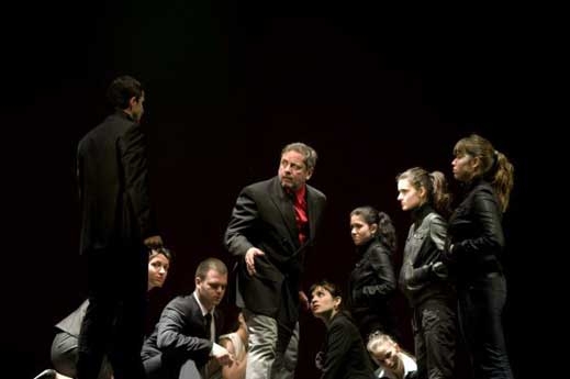 "Юлий Цезар" по У.Шекспир на сцената на учебния драматичен театър на НАТФИЗ