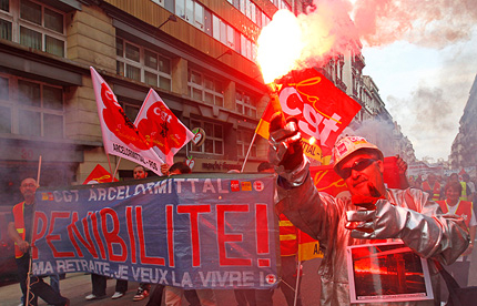 Стачки сковаха Европа