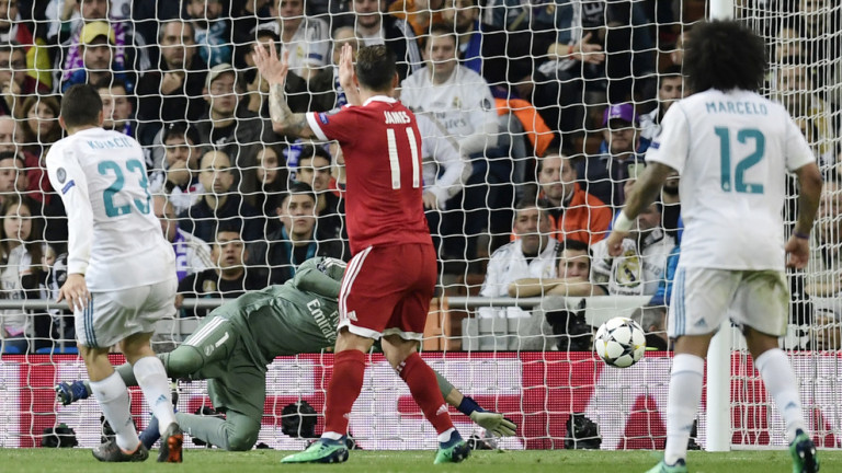 Реал Мадрид 2 : 2 Байерн Мюнхен 88′ Официално предупреждение