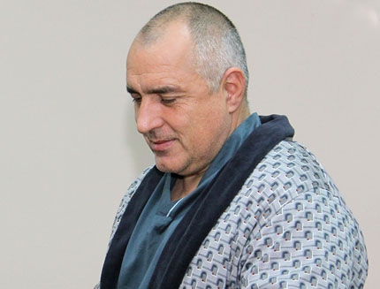 Борисов отново приет в болница