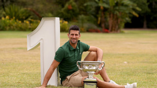 Най добрият тенисист в света Новак Джокович си даде почивка преди