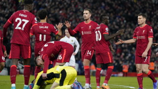 Ливърпул записа категорична победа над Лийдс с 6 0 на Анфийлд