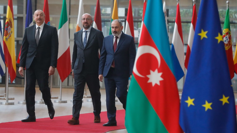 Ръководителите на Армения и Азербайджан ще се срещнат в Брюксел