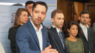 Общинските съветници от Спаси София Борис Бонев и Андрей Зографски