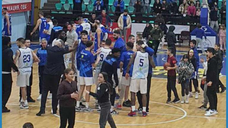  Спартак (Плевен) постигна четвърта поредна победа в Националната баскетболна лига. Възпитаниците