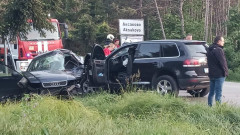 Катастрофа с кола на НСО, возеща Кирил Петков, стана край Аксаково
