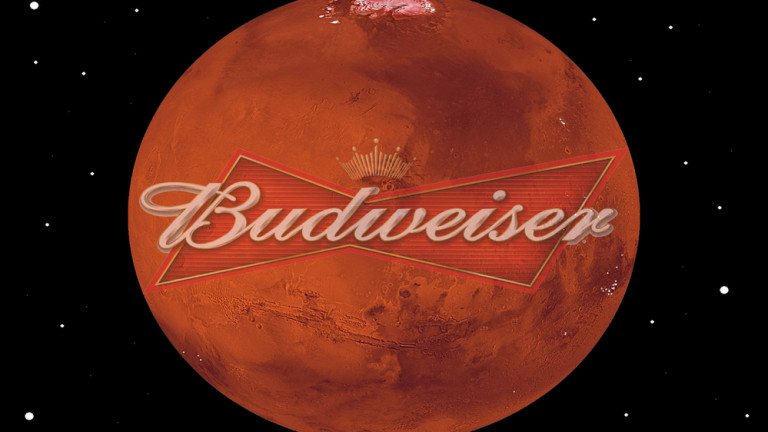 Budweiser иска да прави бира на Марс