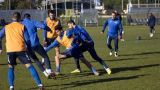 Левски тренира активно преди третата си контрола