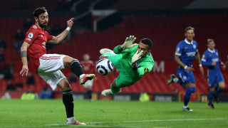 Манчестър Юнайтед постигна трудна победа с 2 1 над Брайтън у