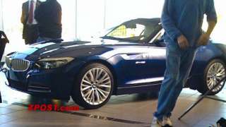 Новото BMW Z4 заснето без маскировка