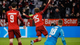 Томас Мюлер коментира разгромната победа на Байерн със 7 1 над