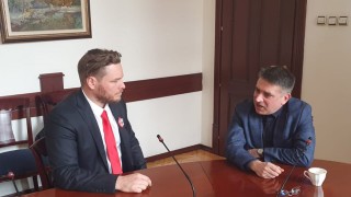 Правосъдният министър Данаил Кирилов прие австралиецът Джок Полфрийман в качеството