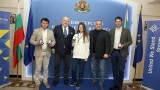  Красен Кралев награди шампионките от Европейското отборно състезание по таекуондо 