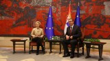 Фон дер Лайен призова Сърбия за реални реформи и санкции срещу Русия