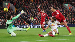 Лийдс не се даде на Ливърпул на "Анфийлд", Илия Груев със силен мач