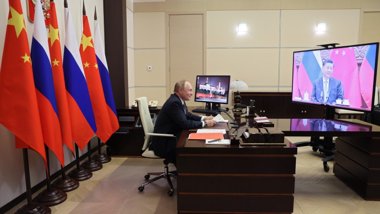 Путин нарече отношенията между Русия и Китай образец за междудържавно сътрудничество в 21 век