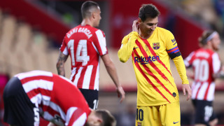 Атлетик (Билбао) - Барселона 0:4, втори гол на Меси