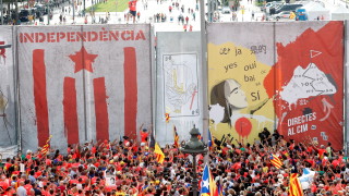 1 млн. каталунци поискаха независимост в Барселона 