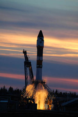 Падна товарният космически кораб „Прогрес”