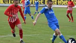 Халфът на Локомотив Горна Оряховица Жак Пехливанов се разделя с