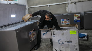 пристигнаха в Ивицата Газа късно в сряда след като Израел