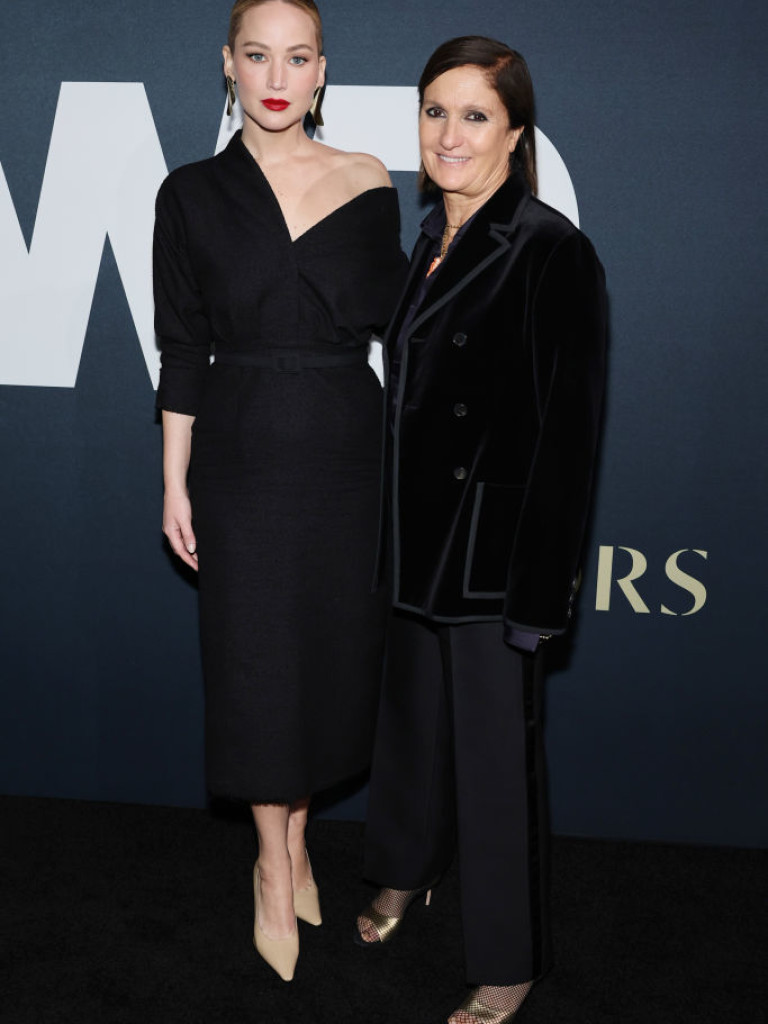 Дженифър Лорънс дружно с Мария Грация Киури