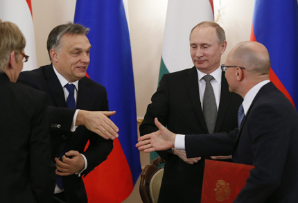 Путин обсъди "Южен поток" с Орбан и Николич