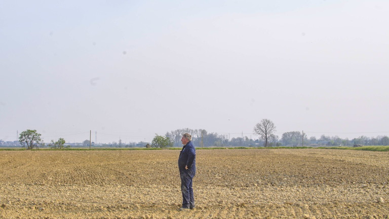 Най-лошата суша в Северна Италия от 70 години насам заплашва доставките на зехтин, ориз и домати