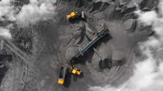 Китайската въгледобивна мина Liyazhuang част от Shanxi Coking Coal Group