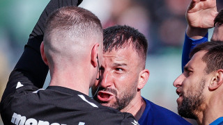 Девет червени картона са показани за съперници на Лудогорец през