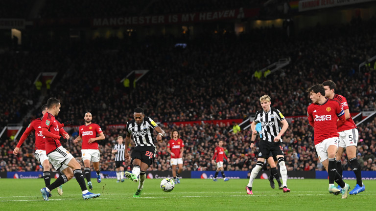 Manchester United – Newcastle 0:3 lors du match de Coupe Carabao