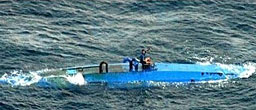 Заловиха подводница с 6.6 т кокаин край Хондурас