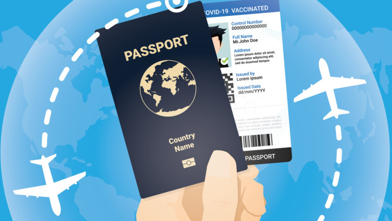 Ваксинационните паспорти и международните пътувания