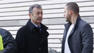 Спортният директор на ЦСКА Пламен Марков отдаде почит на легендата