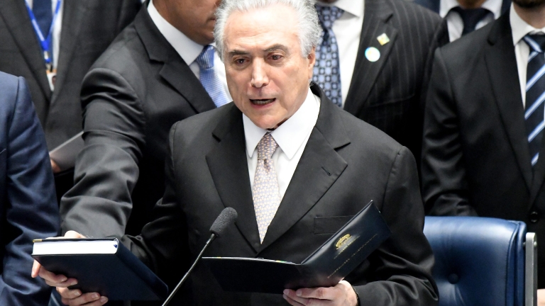 Мишел Темер е новият президент на Бразилия