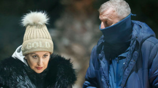 Собственикът на Левски Наско Сираков и съпругата му Илиана Раева