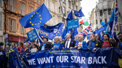 Хиляди излязоха на протест в Лондон с призив за повторно присъединяване към ЕС